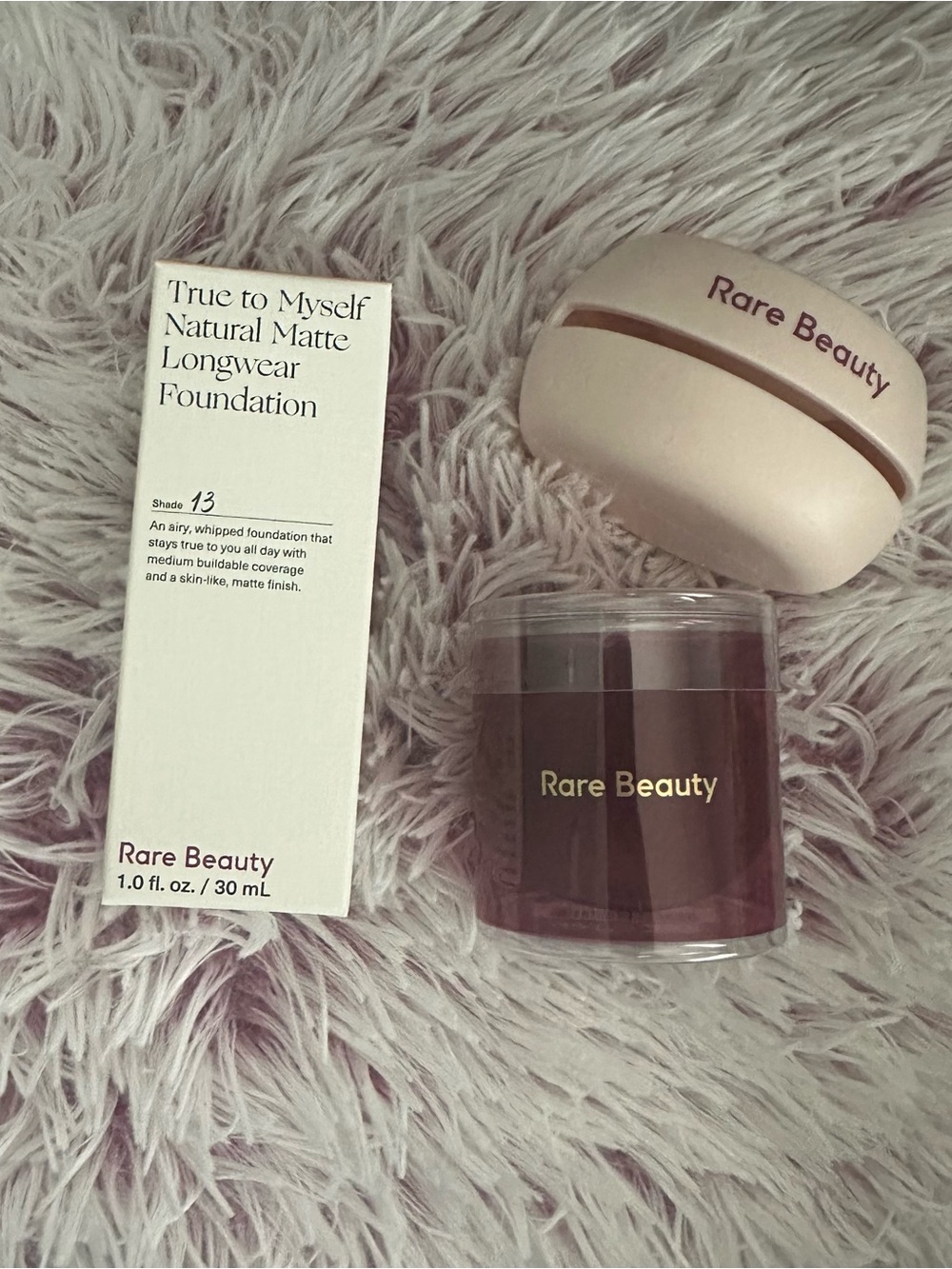 Rare Beauty foundation set